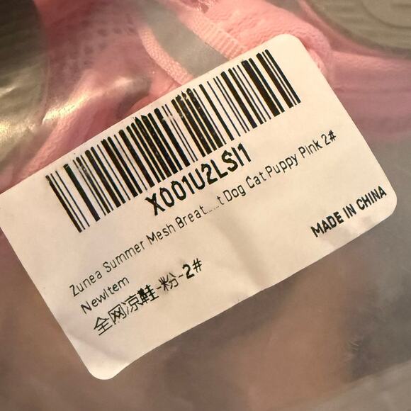 Zunea Small Toy Dog Mesh Shoes NEW - Picture 3 of 4